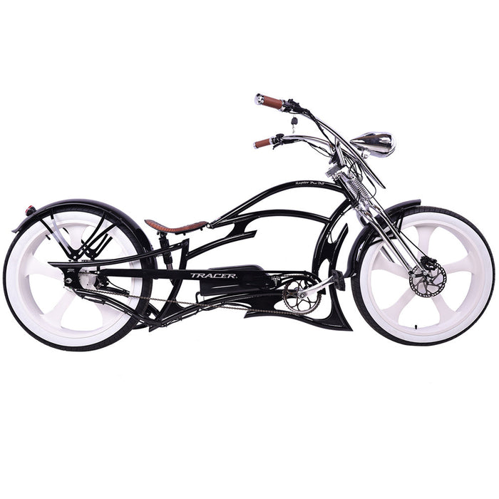 Tracer Raptor Pro DS 800W Stretch Cruiser Ebike