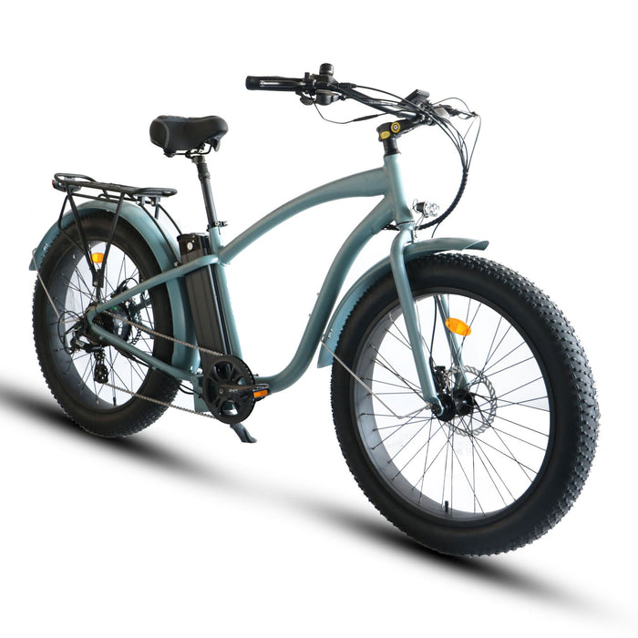 Coastal Cruiser - Fat Tire 26x4 - 52v Beach Cruiser Electric Bike