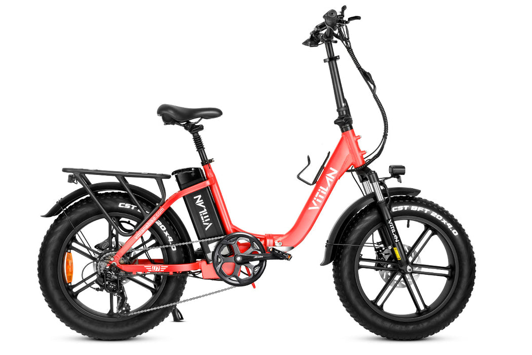 U7 Step-thru Foldable Fat Tire Electric Bike