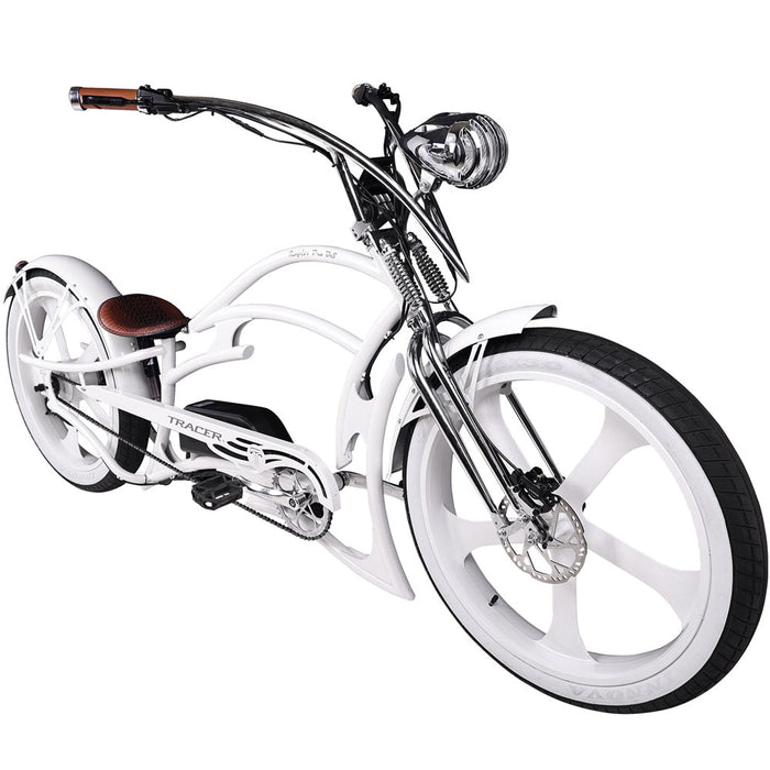 Tracer Raptor Pro DS 800W Stretch Cruiser Ebike