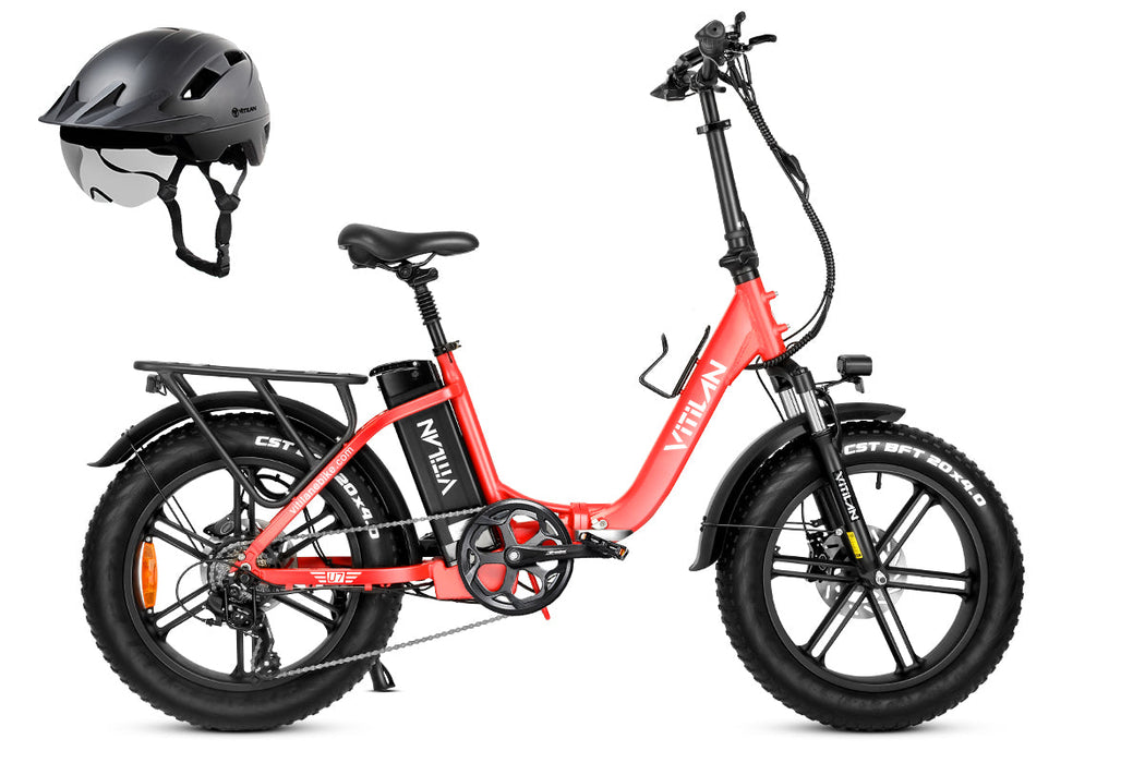 U7 Step-thru Foldable Fat Tire Electric Bike