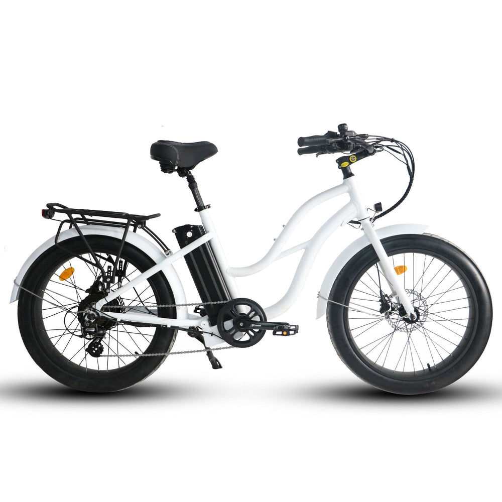 Coastal Cruiser - Step Thru 24x3 - 52v Beach Cruiser Electric Bike