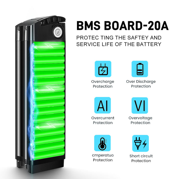 U3 Series Power Swappable Ebike Battery