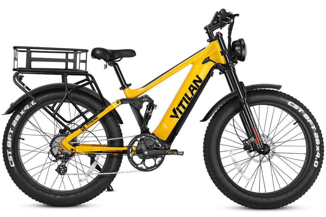 T7 Full Suspension Mountain E-bike