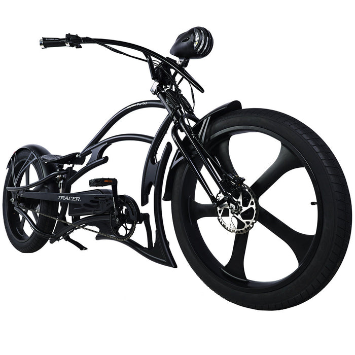 Tracer Raptor Pro DS 800W Stretch Cruiser Ebike