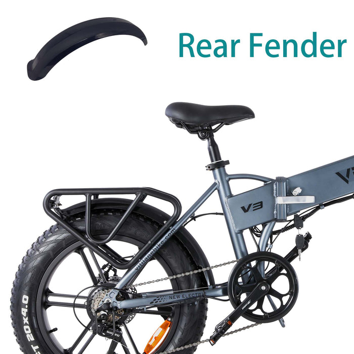 V3 Fenders Suitable for Vitilan V3 Electric Bikes Front and Rear Fender