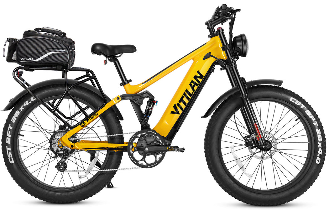 T7 Full Suspension Mountain E-bike