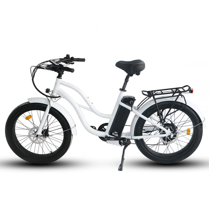 Coastal Cruiser - Step Thru 24x3 - 52v Beach Cruiser Electric Bike