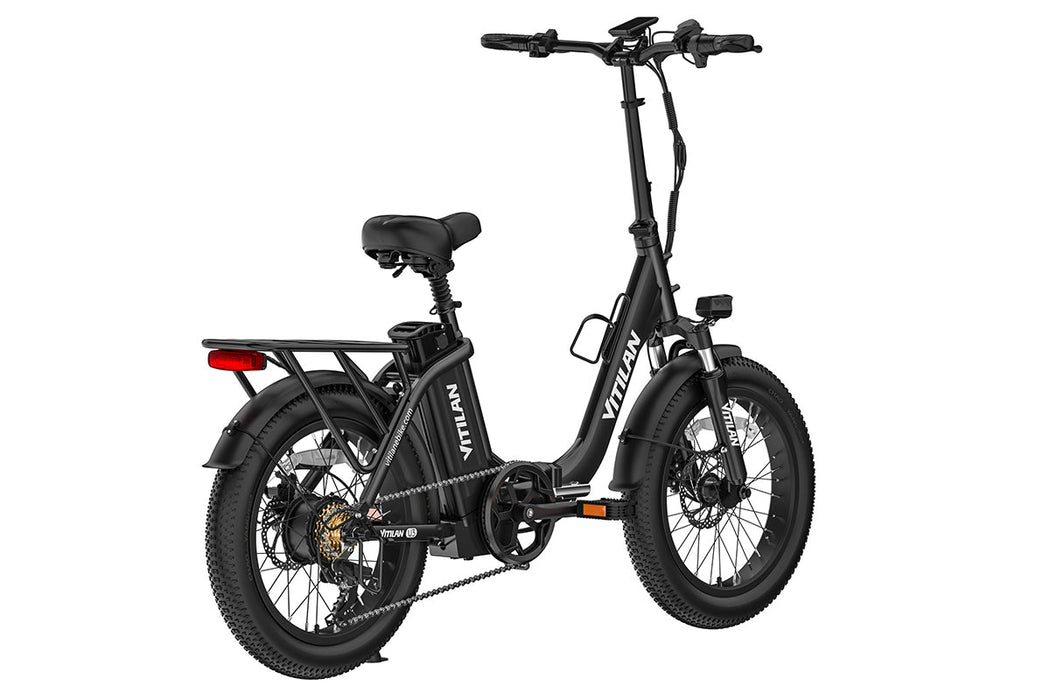 U3 Full Suspension Foldable Fat Tire Electric Bike