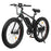 Ecotric Cheetah 26" Fat Tire Electric Bike - Matte Black