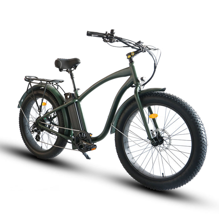 Coastal Cruiser - Fat Tire 26x4 - 52v Beach Cruiser Electric Bike