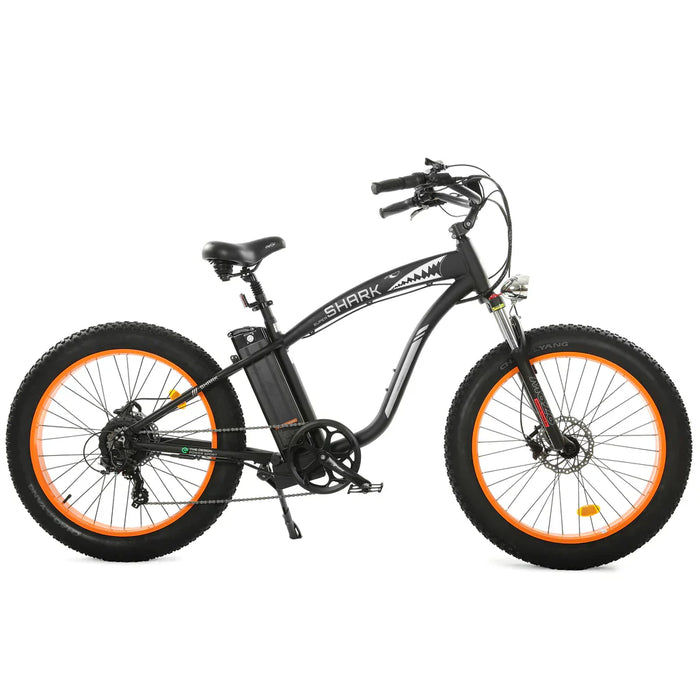 Ecotric Hammer Fat Tire Electric Bike - Orange