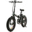 Ecotric 20" Fat Tire Portable and Folding Electric Bike - Matte Black