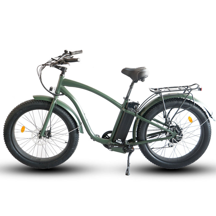 Coastal Cruiser - Fat Tire 26x4 - 52v Beach Cruiser Electric Bike