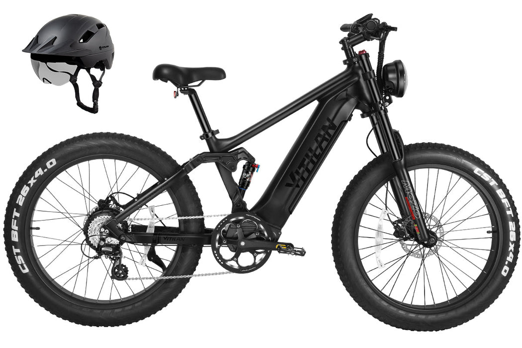 T7 Full Suspension Mountain E-bike