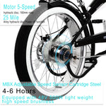Tracer Stretch Chopper Electric Bike – 26" Fat Tire, 500W Motor, 30-50 Mile Range
