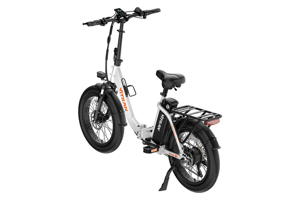 U3 Full Suspension Foldable Fat Tire Electric Bike