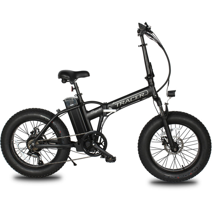 Tracer Coyote 20" Foldable Electric Bike – 500W Motor, 20x4.0 Fat Tires, Shimano 7-Speed