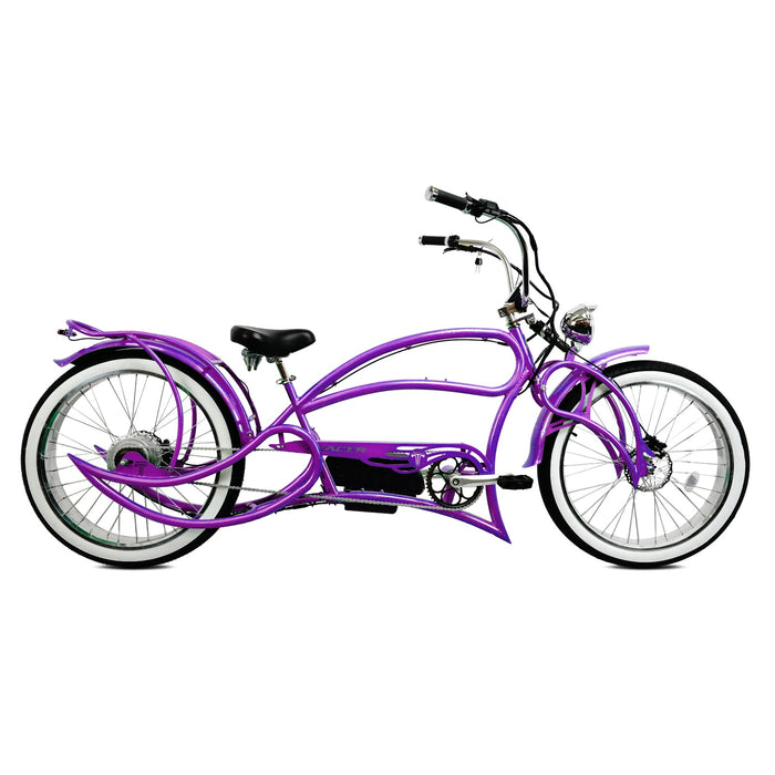 Tracer Beyond Pro 800W 26'' Classic Stretch Chopper EBike