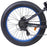 Ecotric Hammer Fat Tire Electric Bike - Blue