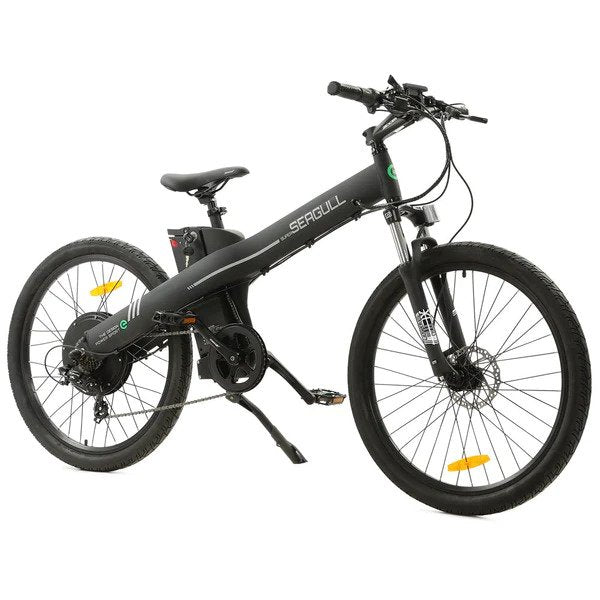 Ecotric Seagull Electric Mountain Bicycle - Matte Black