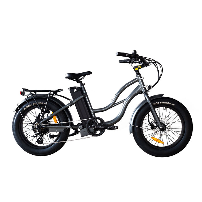 Coastal Cruiser - Step Thru Mini 20x4 - 52v Beach Cruiser Electric Bike