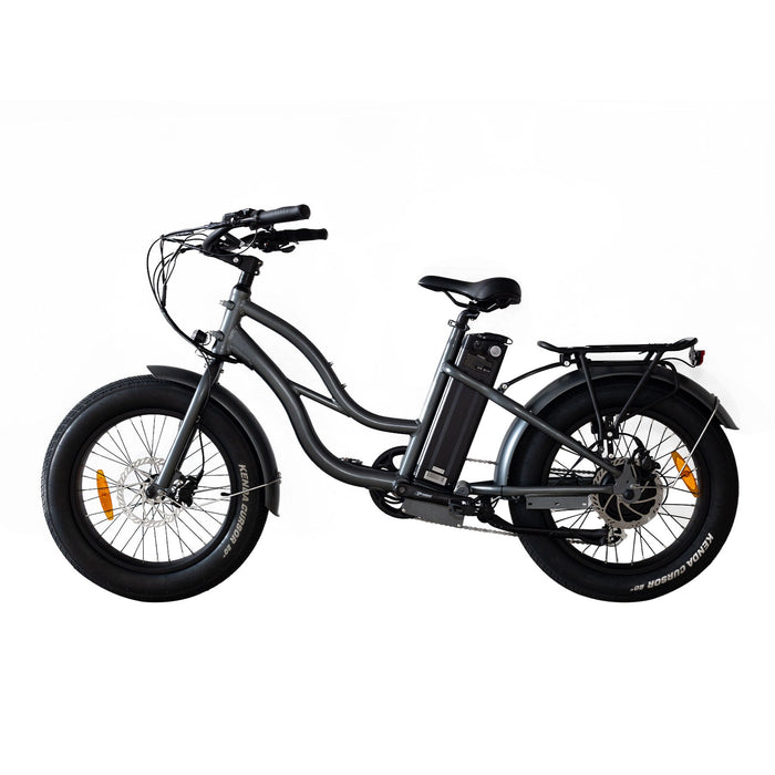 Coastal Cruiser - Step Thru Mini 20x4 - 52v Beach Cruiser Electric Bike