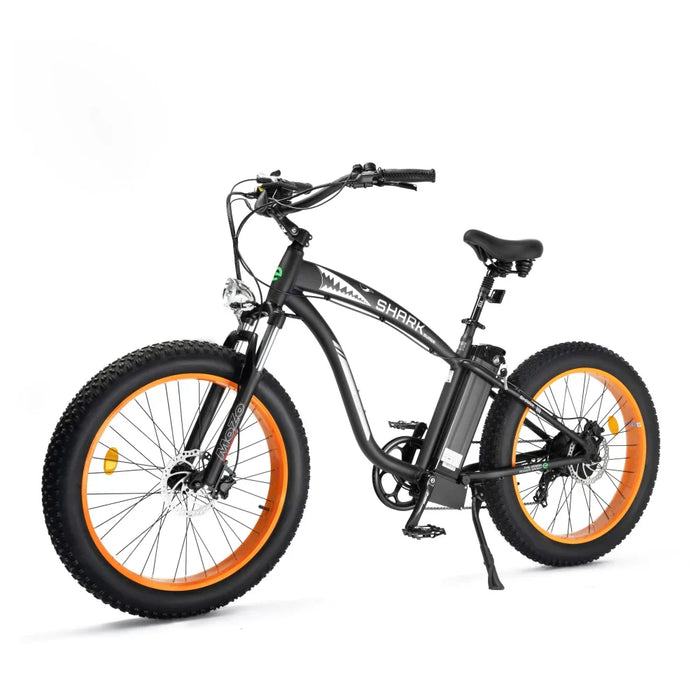 Ecotric Hammer Fat Tire Electric Bike - Orange