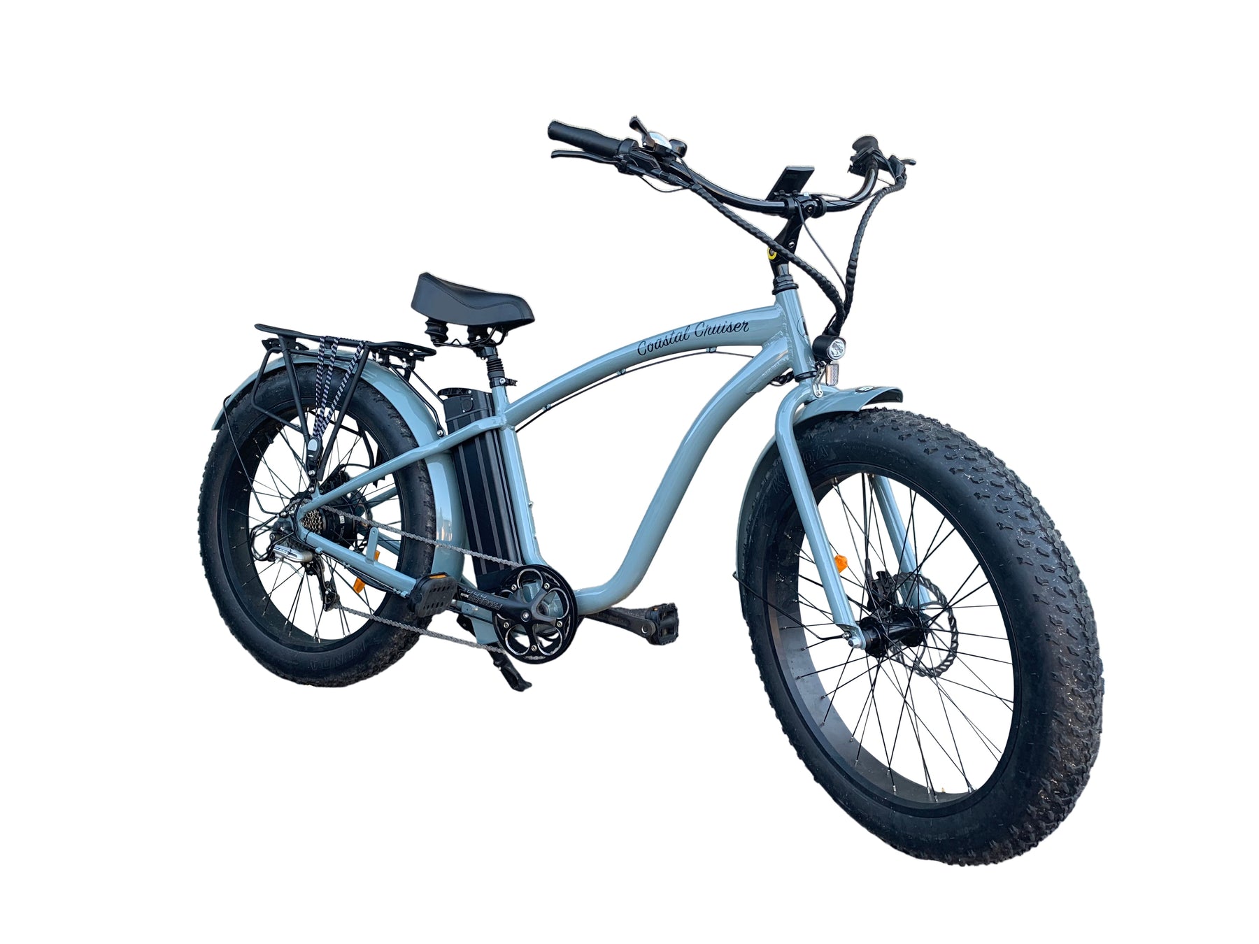 Coastal Cruiser - 750w Fat Tire Cruiser 26x4 Electric Bike