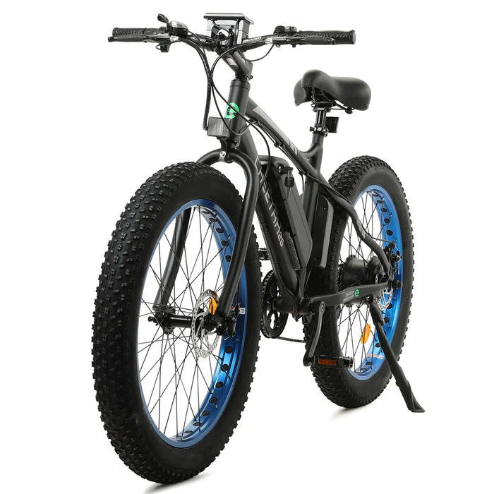 Ecotric Cheetah 26" Fat Tire Electric Bike - Blue