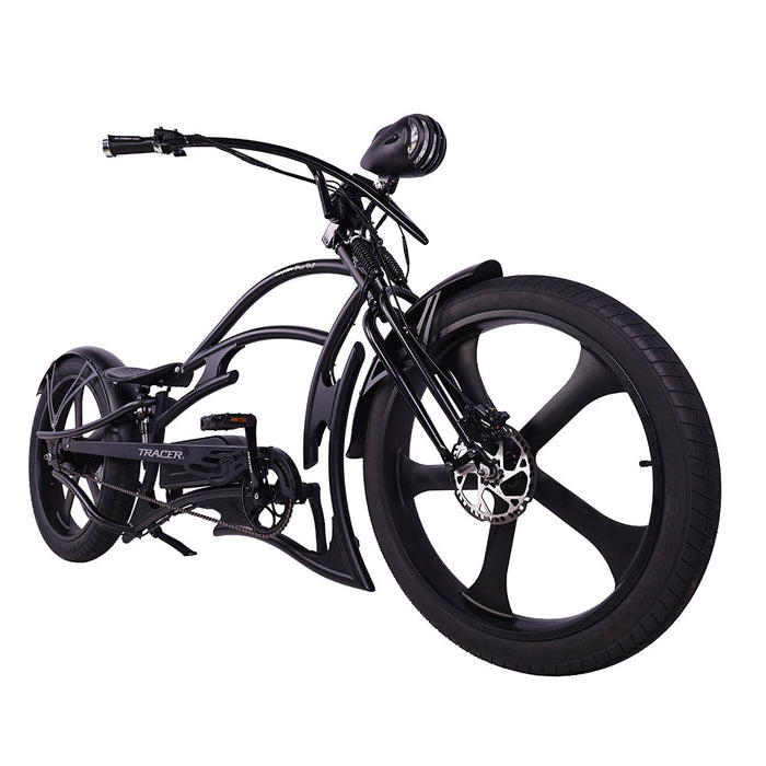 Tracer Raptor Pro DS 800W Stretch Cruiser Ebike