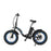 Ecotric Dolphin Fat Tire Portable and Folding Electric Bike - Black | UL Certified