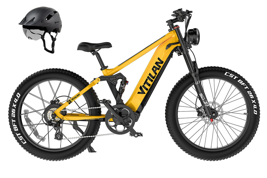 T7 Full Suspension Mountain E-bike