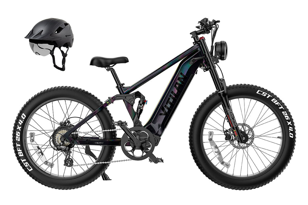 T7 Full Suspension Mountain E-bike