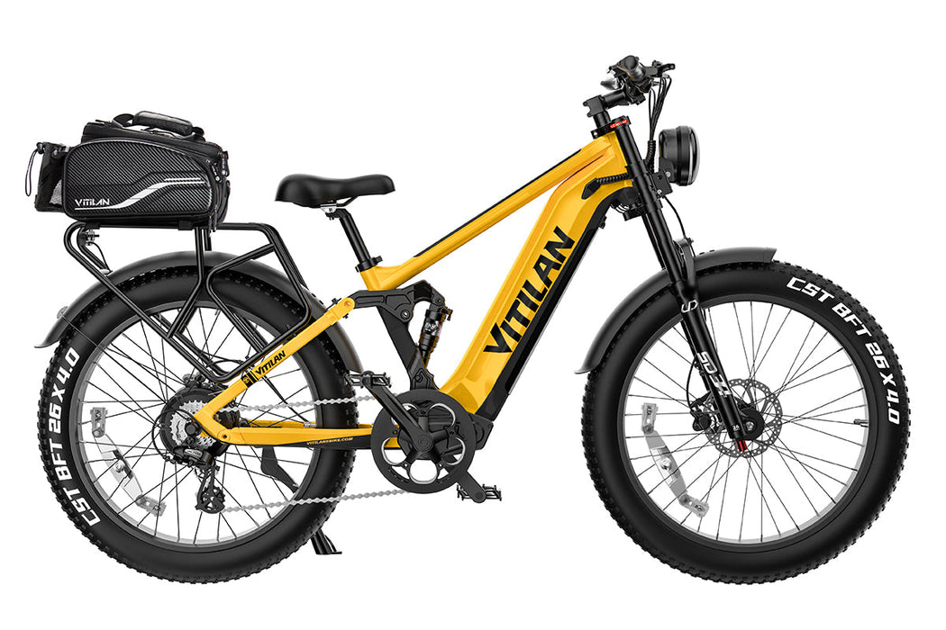 T7 Full Suspension Mountain E-bike