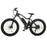 Ecotric Rocket 26" Fat Tire Electric Bike - Matte Black | UL Certified