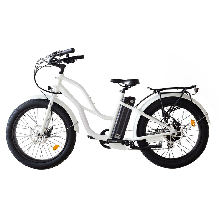 Coastal Cruiser - Step Thru 24x3 - 52v Beach Cruiser Electric Bike