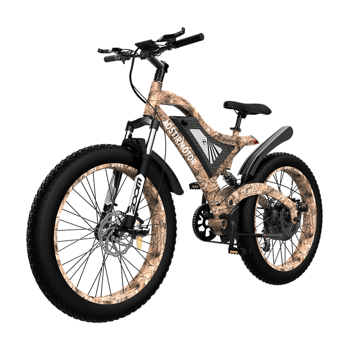 Aostirmotor Snakeskin Grain Mountain EBike S18-1500W