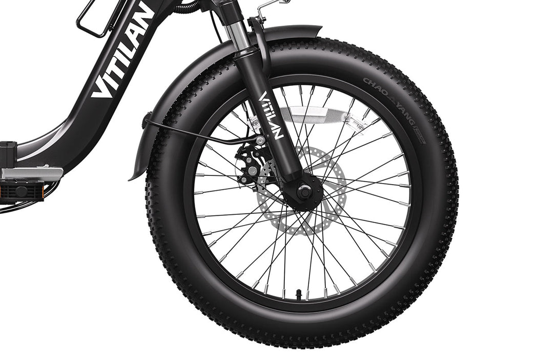 U3 Full Suspension Foldable Fat Tire Electric Bike