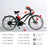 Tracer OMEGA 26" 7 Speed Electric Beach Cruiser Bike for WOMEN 500W