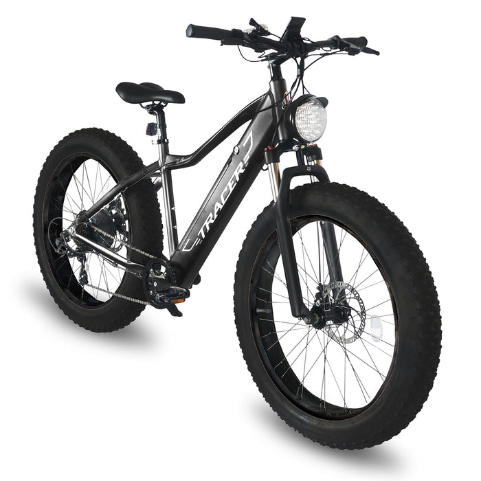 Tracer Tacoma 26"800W Electric Fat Tire Bike w/ Dual Suspensions.