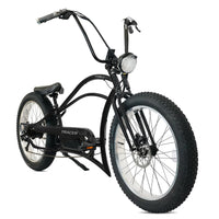 Tracer Tracker DS7  26" 7 Speed Stretch E-Bike with Classic Dual Springer Fork.