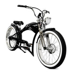 Tracer Stretch Chopper Electric Bike – 26" Fat Tire, 500W Motor, 30-50 Mile Range