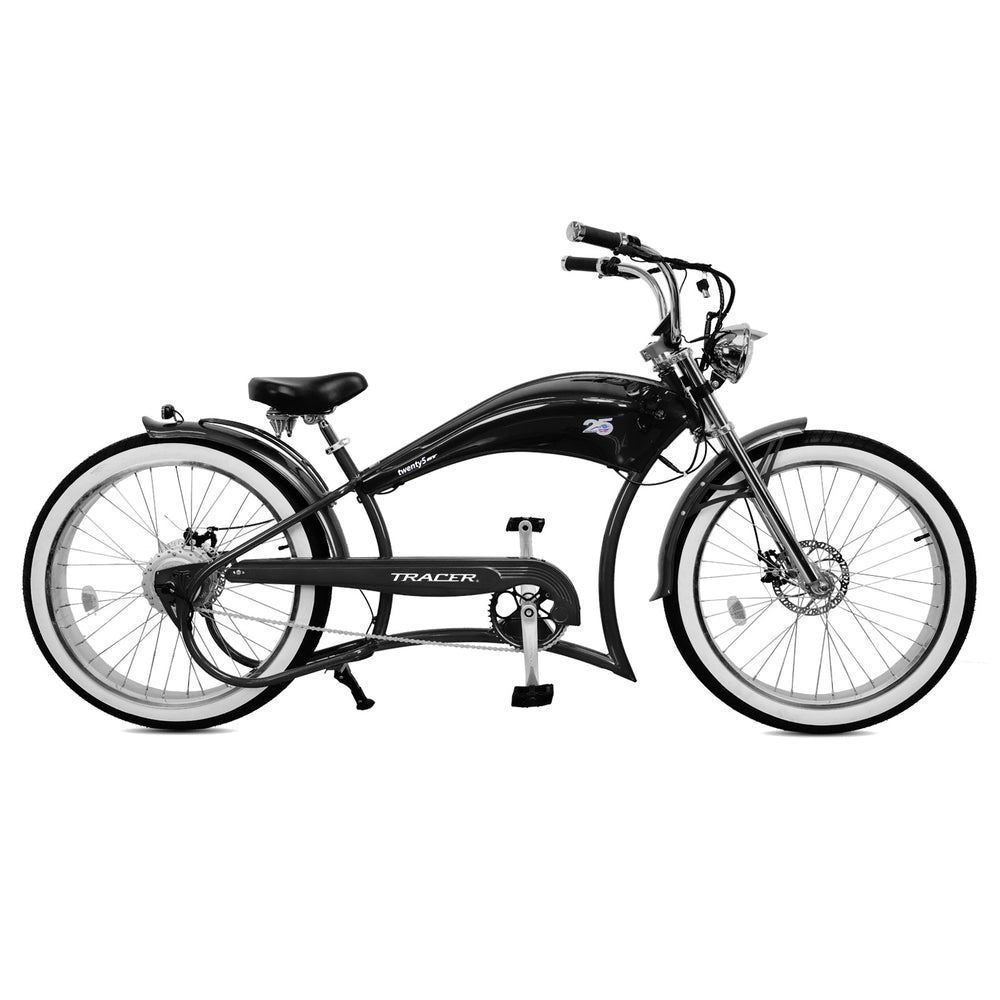 Tracer Twenty5 GT 500W 26" Chopper Cruiser E-Bikes