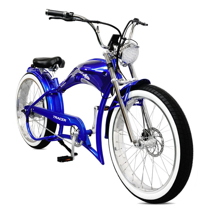 Tracer Twenty5 GT 500W 26" Chopper Cruiser E-Bikes