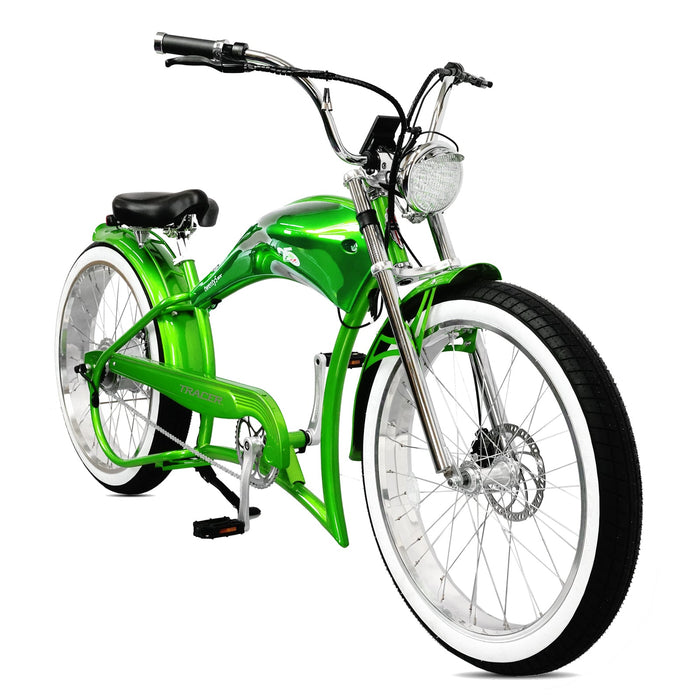 Tracer Twenty5 GT 500W 26" Chopper Cruiser E-Bikes