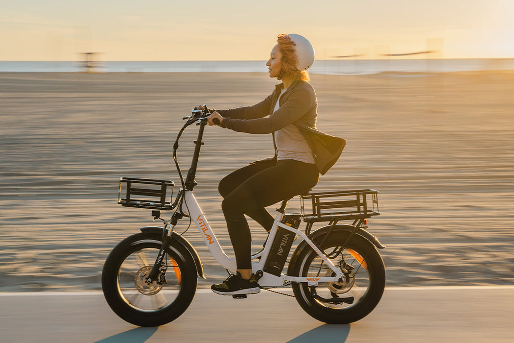 U7 Step-thru Foldable Fat Tire Electric Bike